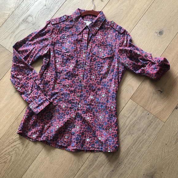 Banana Republic button down shirt, pointed down collar, long sleeves - Picture 1 of 7